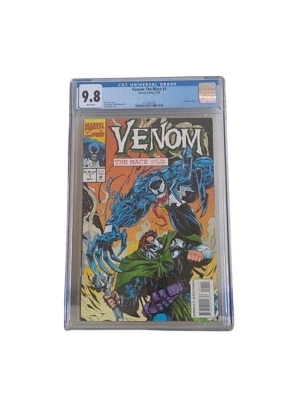 Marvel Venom: The Mace #1 5/94 CGC graded 9.8 White Pages